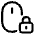Mouse Lock Icon from Plump Line Set