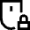 Mouse Lock Icon from Sharp Line Set