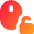 Mouse Lock Off Icon from Core Gradient Set