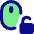Mouse Lock Off Icon from Core Pop Set