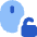 Mouse Lock Off Icon from Core Flat Set