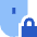 Mouse Lock Icon from Sharp Flat Set