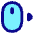 Mouse Move Right Icon from Plump Pop Set