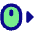 Mouse Move Right Icon from Core Pop Set