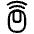 Mouse Wireless 1 Icon from Plump Line Set