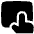 Trackpad Input Icon from Plump Solid Set