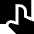 Trackpad Input Icon from Sharp Solid Set