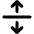 Arrow Align From Center Icon from Core Remix Set