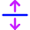 Arrow Align From Center Icon from Core Neon Set