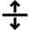 Arrow Align From Center Icon from Sharp Solid Set