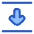 Arrow Align Move Down Bottom Icon from Plump Duo Set
