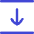 Arrow Align Move Down Bottom Icon from Flex Duo Set
