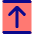 Arrow Align Move Up Top Icon from Core Pop Set