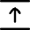 Arrow Align Move Up Top Icon from Flex Line Set