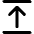 Arrow Align Move Up Top Icon from Core Remix Set
