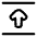 Arrow Align Move Up Top Icon from Plump Line Set