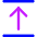 Arrow Align Move Up Top Icon from Core Neon Set