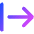 Arrow Right Start Icon from Core Gradient Set