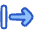 Arrow Right Start Icon from Plump Duo Set