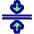 Arrows Compress Flatten Icon from Plump Pop Set