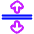 Arrows Expand Icon from Plump Neon Set