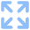 Line Arrow Expand Icon from Core Flat Set
