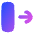 Line Arrow Move Right 2 Icon from Flex Gradient Set