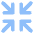 Line Arrow Shrink Icon from Core Flat Set
