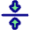Triangle Arrow Align Center Icon from Plump Pop Set