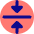 Triangle Arrow Align Center Icon from Core Pop Set