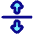 Triangle Arrow Align From Center Icon from Plump Pop Set