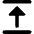 Triangle Arrow Align Move Up Top Icon from Core Solid Set