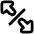 Triangle Arrow Expand Diagonal 4 Icon from Plump Remix Set