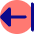 Triangle Arrow Left Return Icon from Core Pop Set