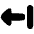 Triangle Arrow Left Return Icon from Plump Solid Set