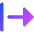 Triangle Arrow Right Start Icon from Core Gradient Set
