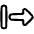Triangle Arrow Right Start Icon from Plump Line Set