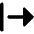 Triangle Arrow Right Start Icon from Core Solid Set