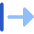 Triangle Arrow Right Start Icon from Core Flat Set