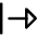 Triangle Arrow Right Start Icon from Core Line Set