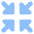 Triangle Arrow Shrink Icon from Core Flat Set