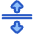 Triangle Arrows Expand Icon from Plump Duo Set
