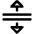 Triangle Arrows Expand Icon from Core Line Set