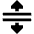 Triangle Arrows Expand Icon from Sharp Solid Set