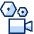 Movie Camera 1 icon - Free transparent PNG, SVG. No sign up needed.