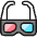 Movies 3d Glasses icon - Free transparent PNG, SVG. No sign up needed.