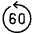 Go Backward 60 Control Icon from Ultimate Light Set