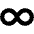 Infinite Loop 1 Icon from Nova Solid Set