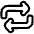 Line Arrow Reload Horizontal 1 Icon from Plump Line Set