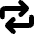 Line Arrow Reload Horizontal 1 Icon from Core Solid Set